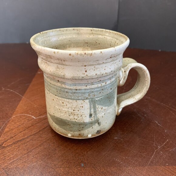 Connie Pike Studio Pottery Mug – Handmade Ceramic Stoneware – Canada Signed - Picture 1 of 7